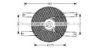 PRASCO SZ7507 Fan, radiator
